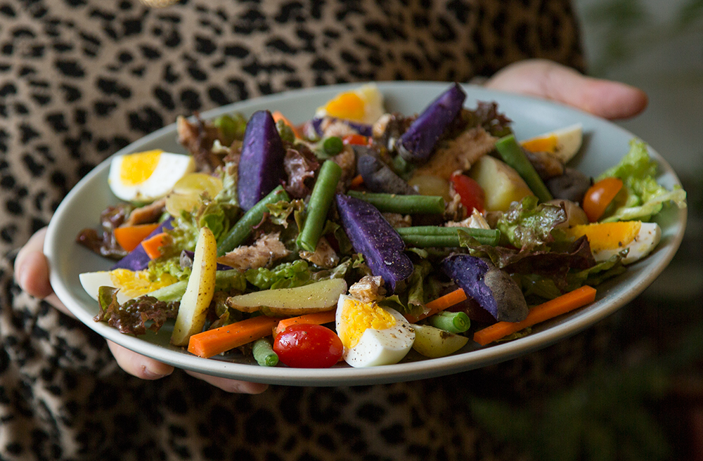 Lia’s Sardine Nicoise SALAD for President