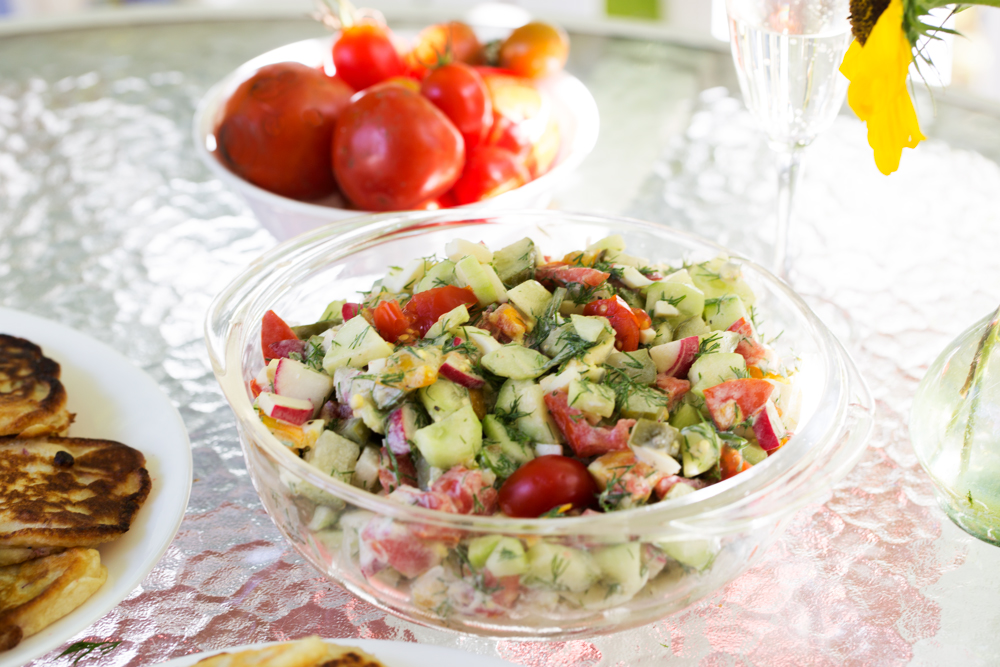 Vlad’s Home Grown Eastern European Salad SALAD for President