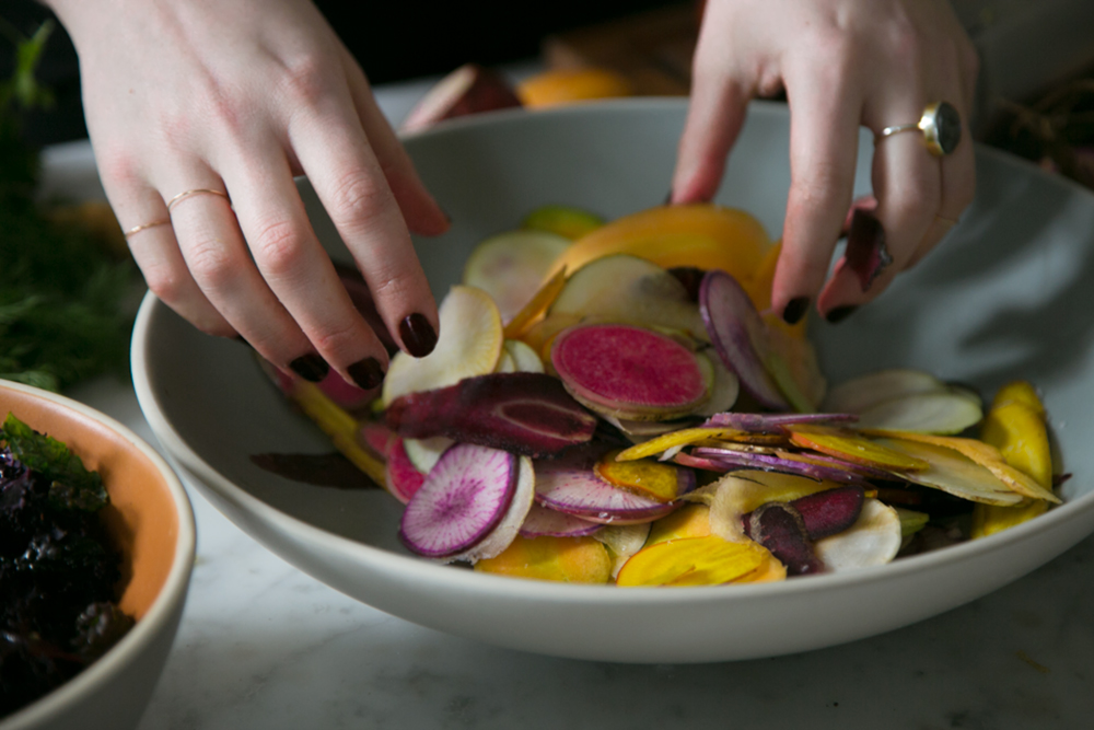 Alison Roman’s Shaved Root Vegetable and Preserved Lemon Salad SALAD for President