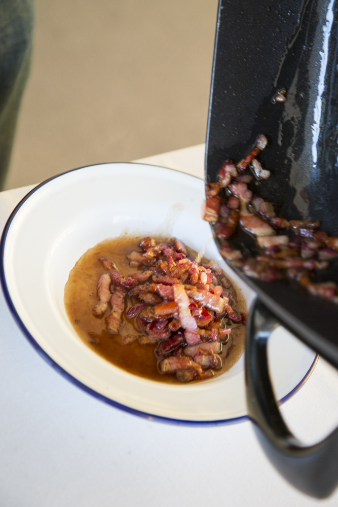 Julian Hoeber’s Pancetta and Bitter Greens Salad SALAD for President